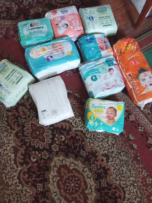 памперси 3,5,6 розпродаж