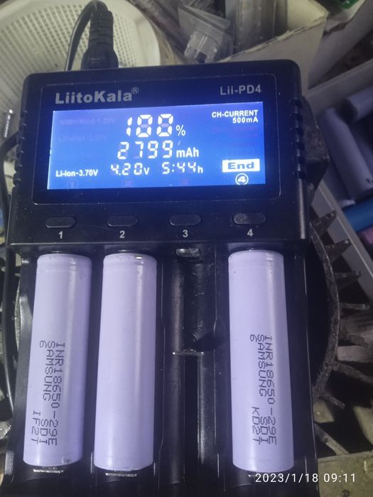 Акумулятор 18650 Samsung -29e ,2018-2020 рік є в наявності.