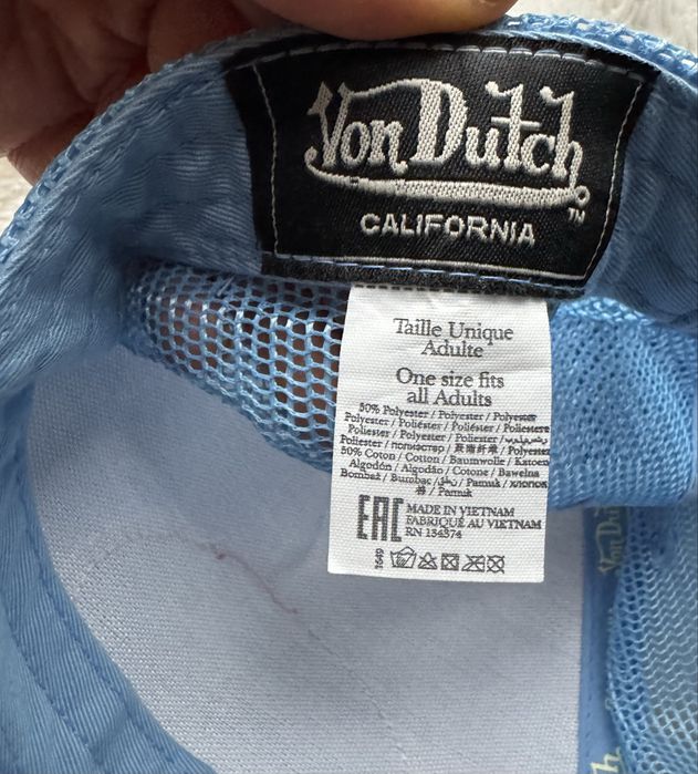 Śliczna czapka Von Dutch Nowa polecam !