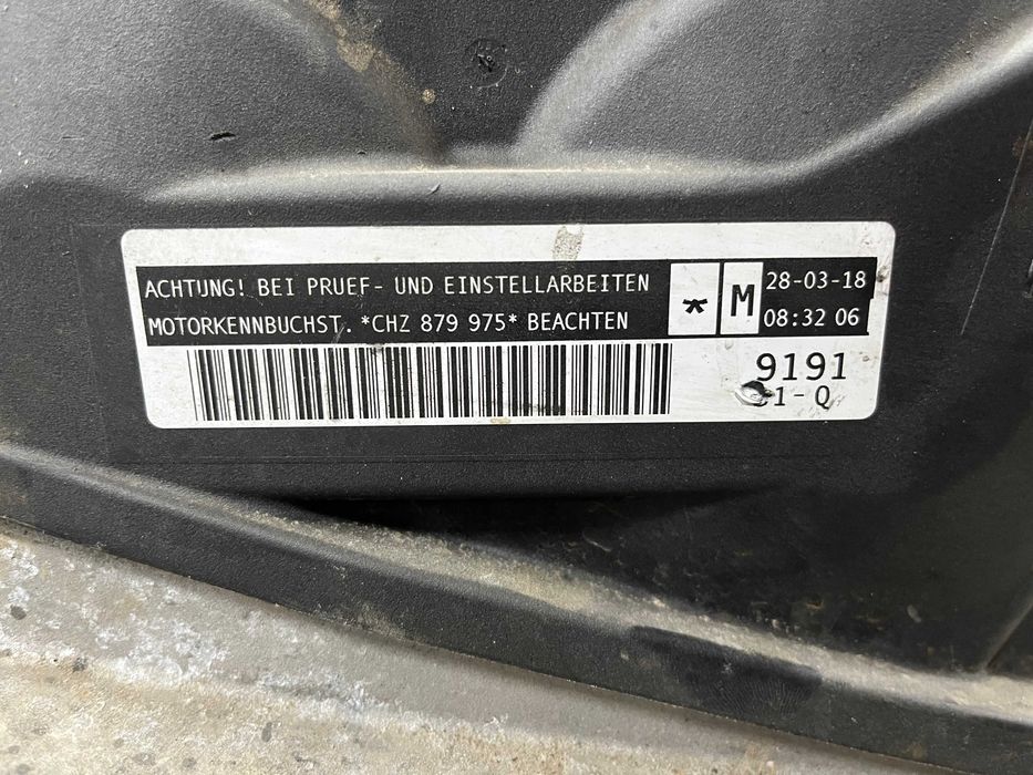 Двигун мотор двигатель CHZ CHZA CHZB 1.0 TSI Volkswagen Golf 7 Polo Audi A3 Seat Ibiza Skoda Fabia Octavia