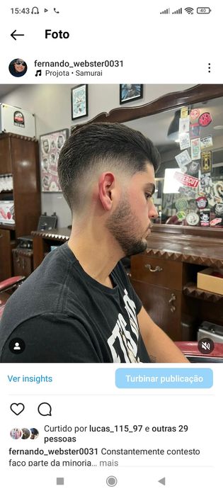 Barbeiro ao domicílio