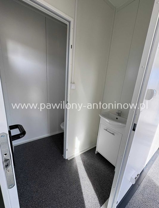 NOWY Pawilon Handlowy Kontener Biurowy Gastronomiczny Kosmetyczny 35m2