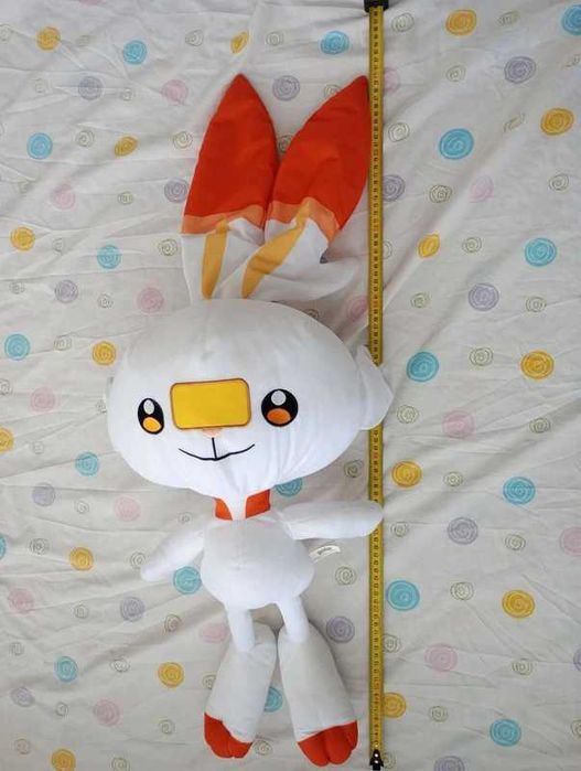 Pokémon peluche gigante / grande do pokémon Scorbunny