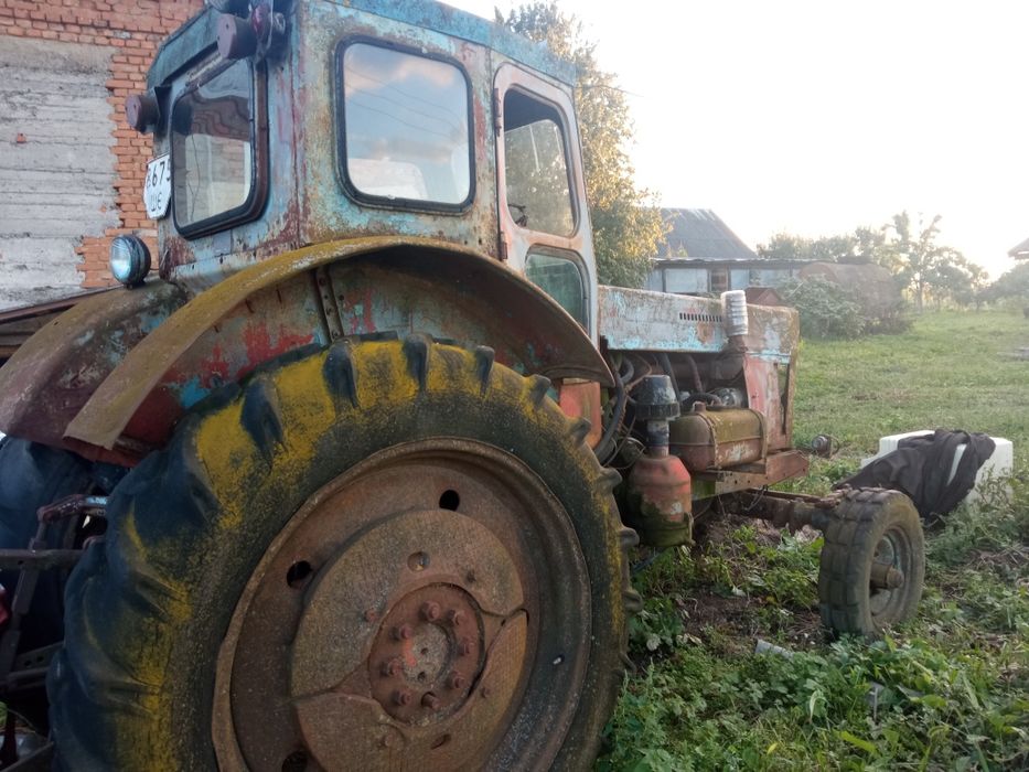 Трактор саморобний
