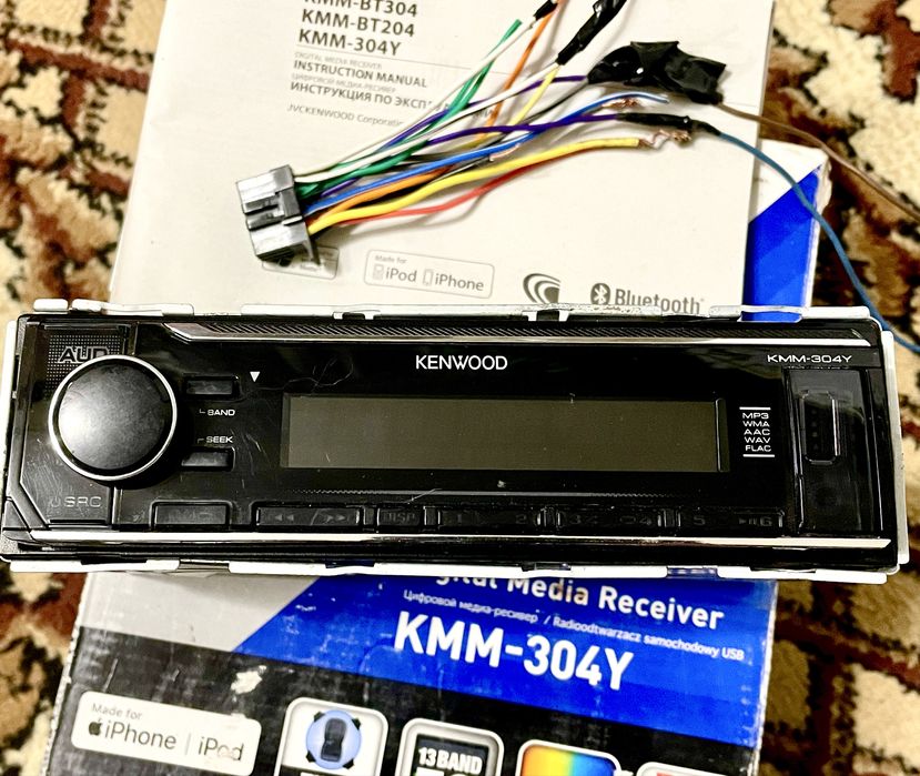 процесорна магнітола  Kenwood kmm-304Y