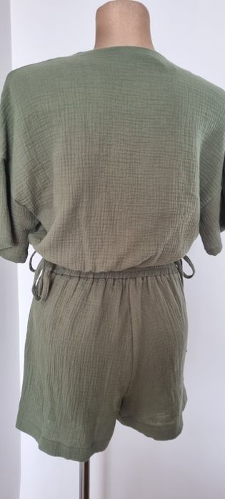 Komplet muslinowy khaki