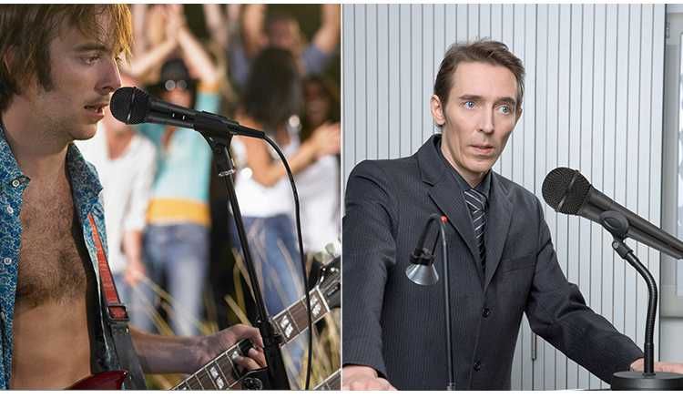 Microfone direcional para estúdio, estéreo, portátil