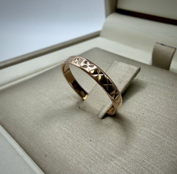 Złota obrączka 1,25g 585 - SPOKO LOMBARD Ozorków Skup Złota