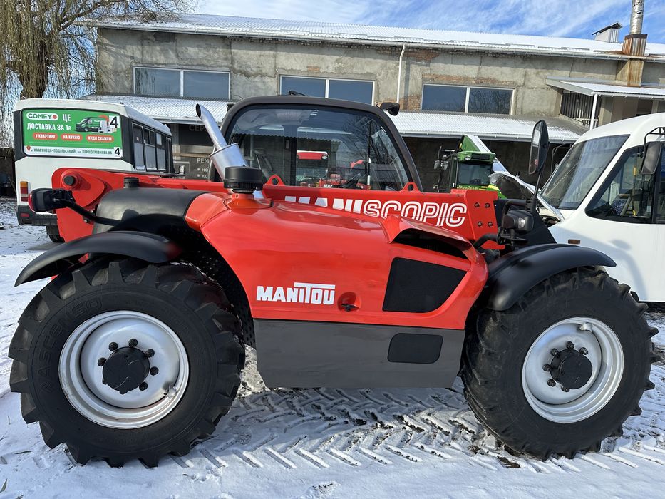 Телескопічний навантажувач маніту Manitou