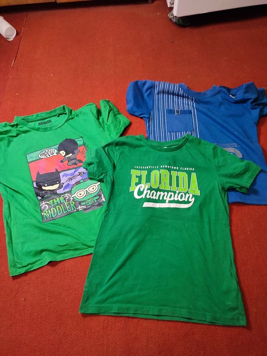 Пакет речей на хлопчика 128-134 см штани, футболки, світшот