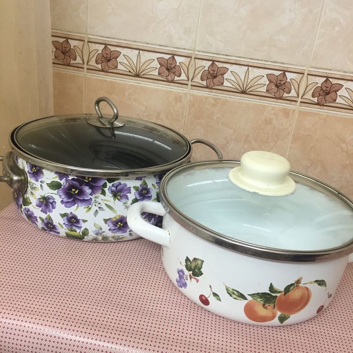 Эмалированные кастрюли Eternity Interos - Турция