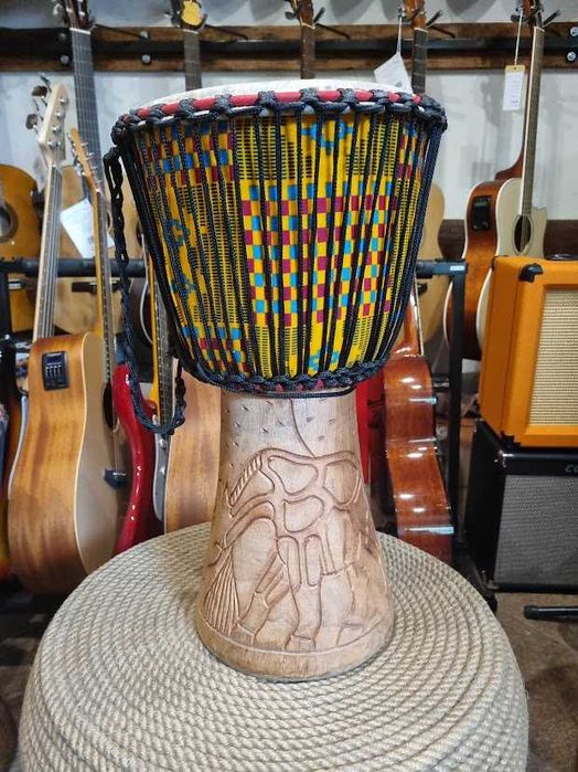 Djembe Ghana 11" Afro Drum - bęben afrykański Made in Ghana unique