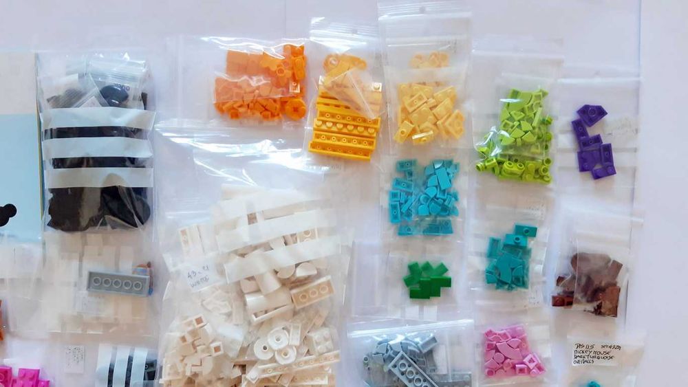 Lego Disney 43221 - Disney Animation Icons 100 Years  peças novas