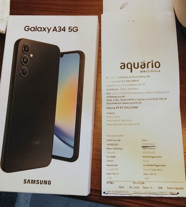 Telemovel SAMSUNG A34   5G ecrã  6,6