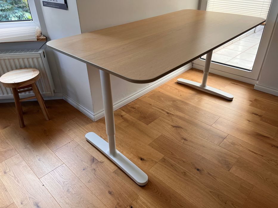 Biurko Ikea Bekant 160x80 stan bdb Szczecin