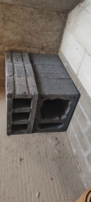 Czapa komina betonowa pustaki