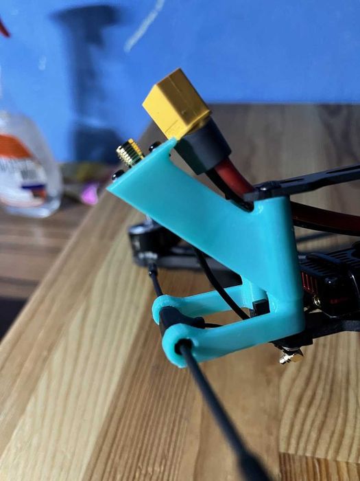 Хвостове кріплення антен RX, VTX для FPV. Mark 4 v2 8", 10". 3D ДРУК