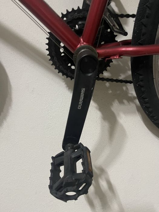 Bicicleta vintage recuperada