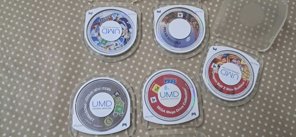 Jogos para PSP Advance, a funcionar bem e com caixas de transporte