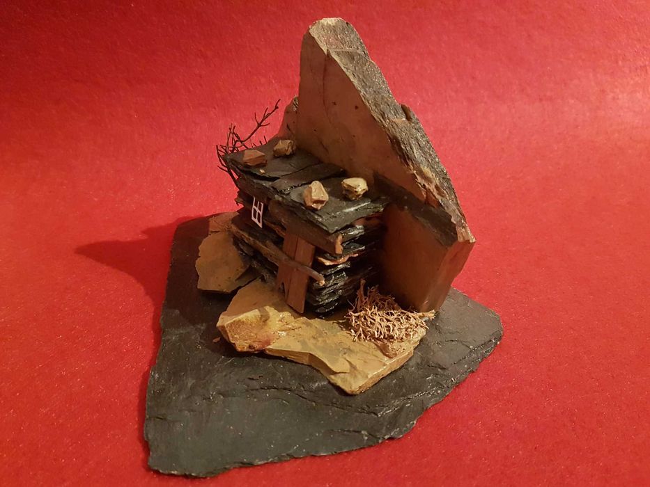 Miniatura Casas em Xisto ( Piodão )  Lote 2 unidades