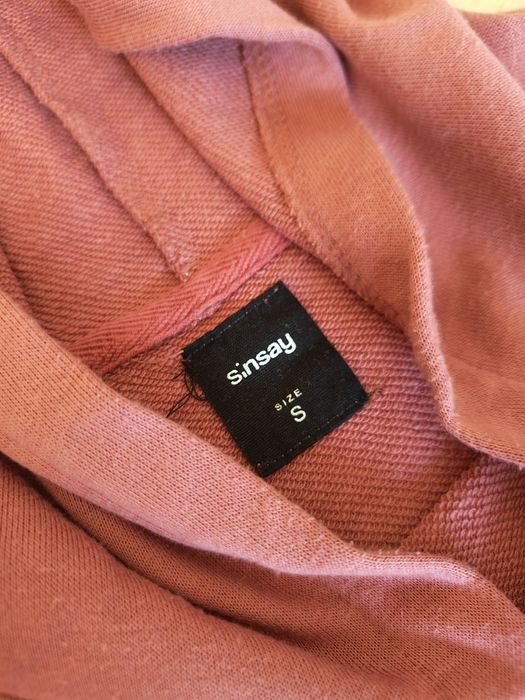 krótka bluza z kapturem, damska r. S