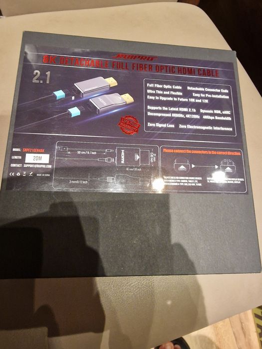 Ruipro 8K HDMI światłowód 20metrów