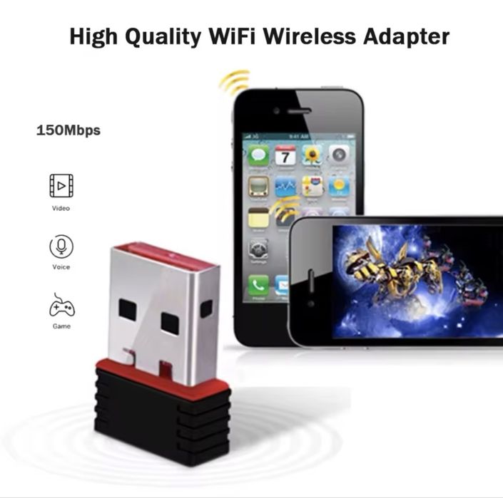 Wi-fi usb адаптер новий
