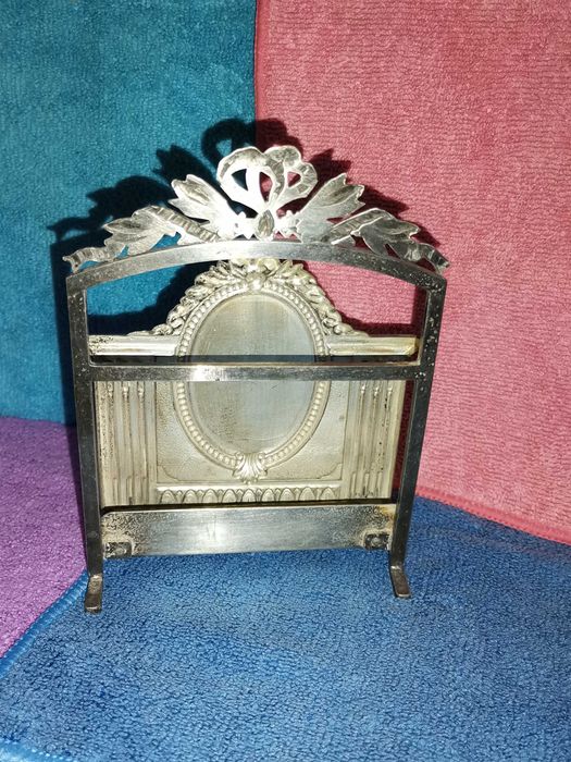 Silver-plated napkin holder434973382532157442