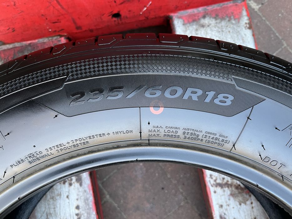 1szt. 235/60/18 Hankook Ventus Prime 3X 2023r. POJEDYNKA .