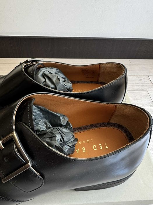 Ted Baker Bradbry — czarne monki, r. 41,5, NOWE
