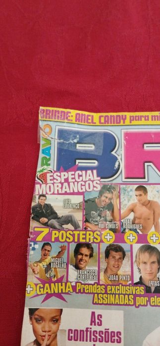 Capa Bravo + Artigo Morangos com Açúcar