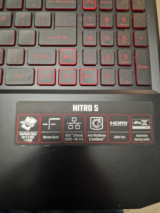 Acer nitro 5 uszkodzony