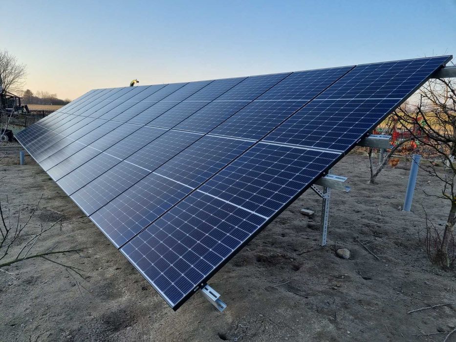 Fotowoltaika panele fotowoltaiczne 615W bifacial inwerter Deye