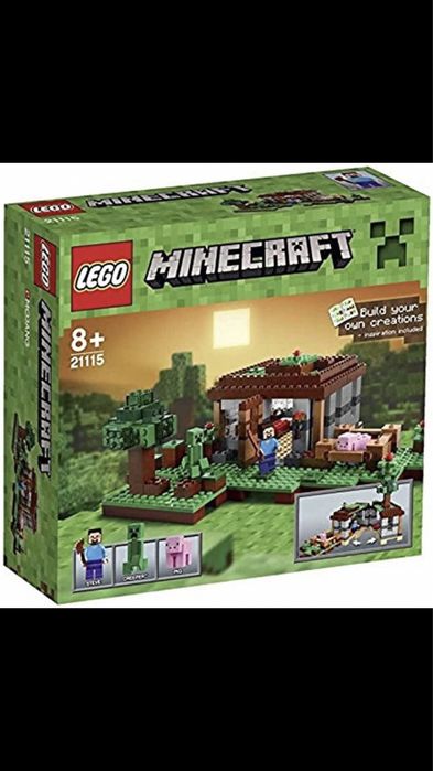 Legos Minecraft desmontados
