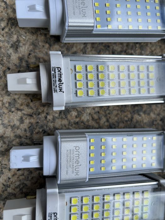 Lâmpadas led usadas