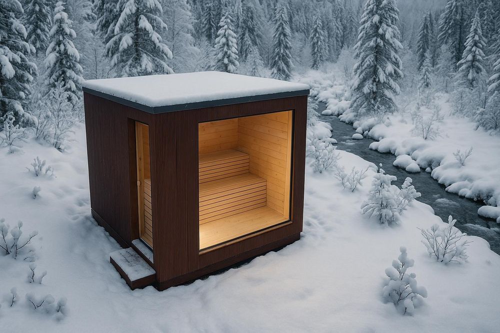 Sauna ogrodowa premium