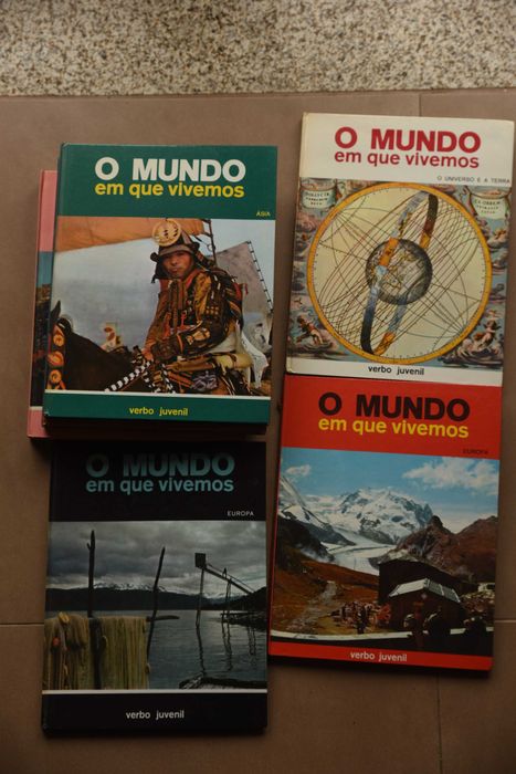 Enciclopédia juvenil antiga O mundo em que vivemos