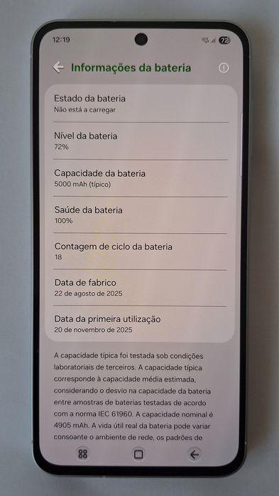Samsung A56 5G novo