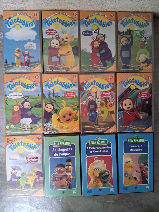 Filmes variados em VHS