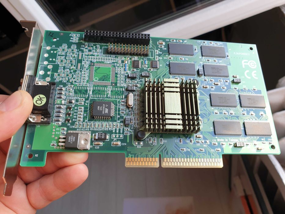 3Dfx VOODOO BANSHEE 16MB 3DeMON PV810 DCS ProVideo 16MB AGP sprawna