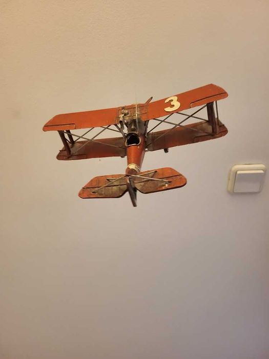 Avião Réplica Fokker Dr.I Barão Vermelho