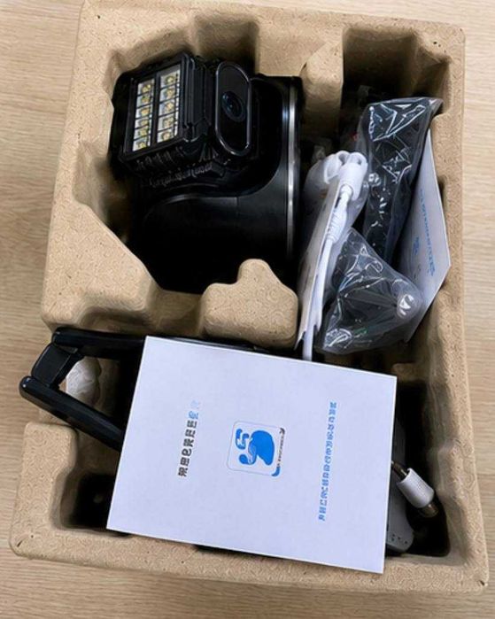 Wi-Fi IP Камера Відеоспостереження 3MP PTZ Поворотна 360° Вулична Бездротова Камера Нічне Бачення Smart
