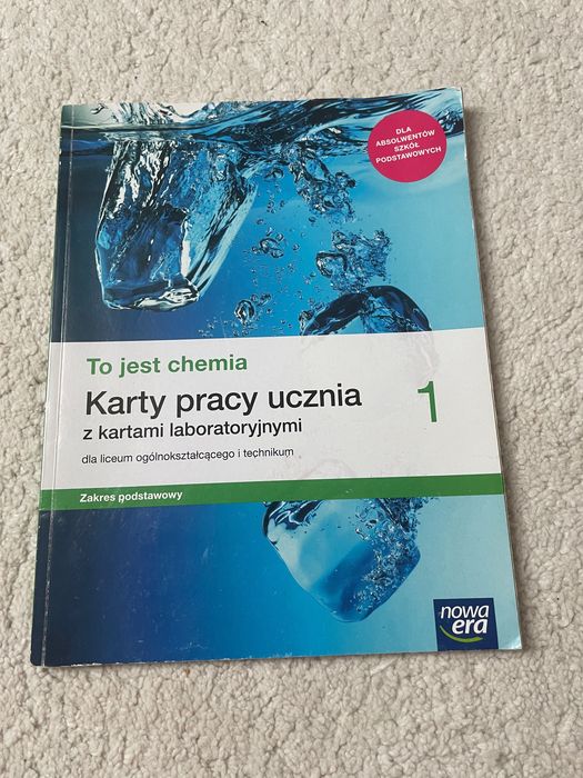 Karty pracy „To jest chemia” cz.1