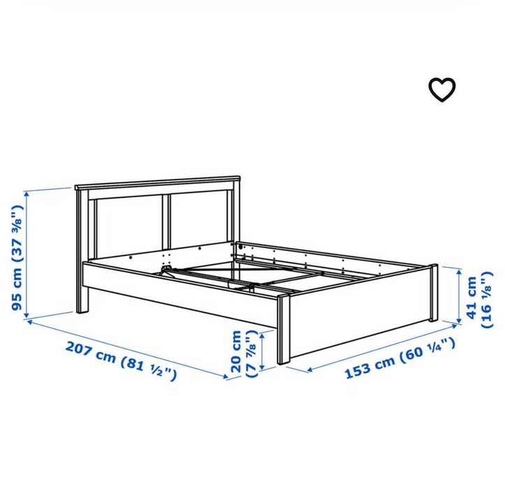 Łóżko ikea SONGESAND
