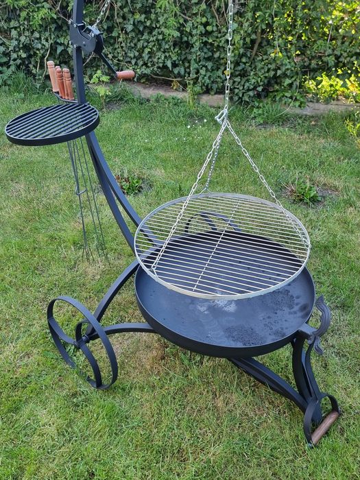 Grill  ogrodowy stalowy