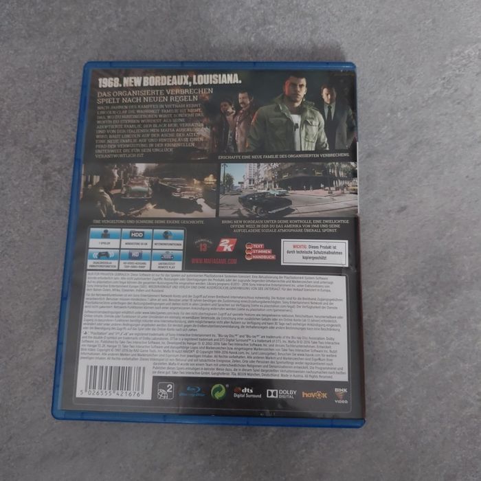 Gra mafia III na ps4