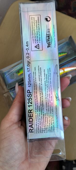 Воблер Tsuyoki raider 125 sp