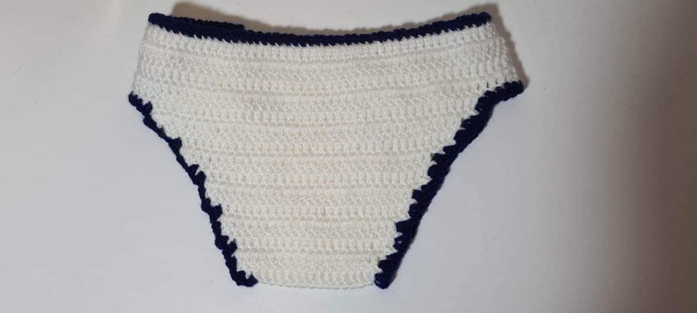Tapa fraldas em croché