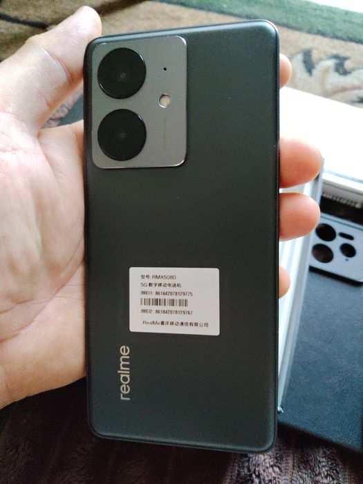 Смартфон Realme Neo 7se, 120гц, 12/256Гб,NFC,проц Dim 8400, 7000ma АКБ, 80вт, 50+16мп, Grey, потягне все