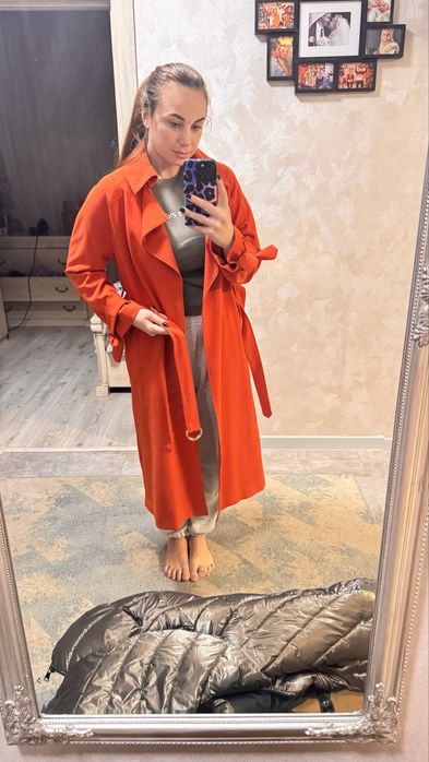 Пальто плащ тренч зара